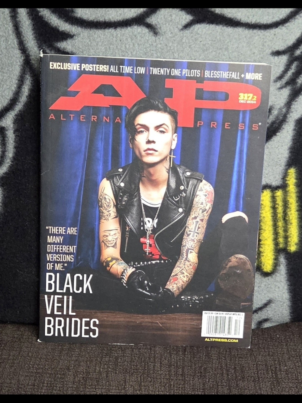 Alternative Press Magazine - Black Veil Brides Cover